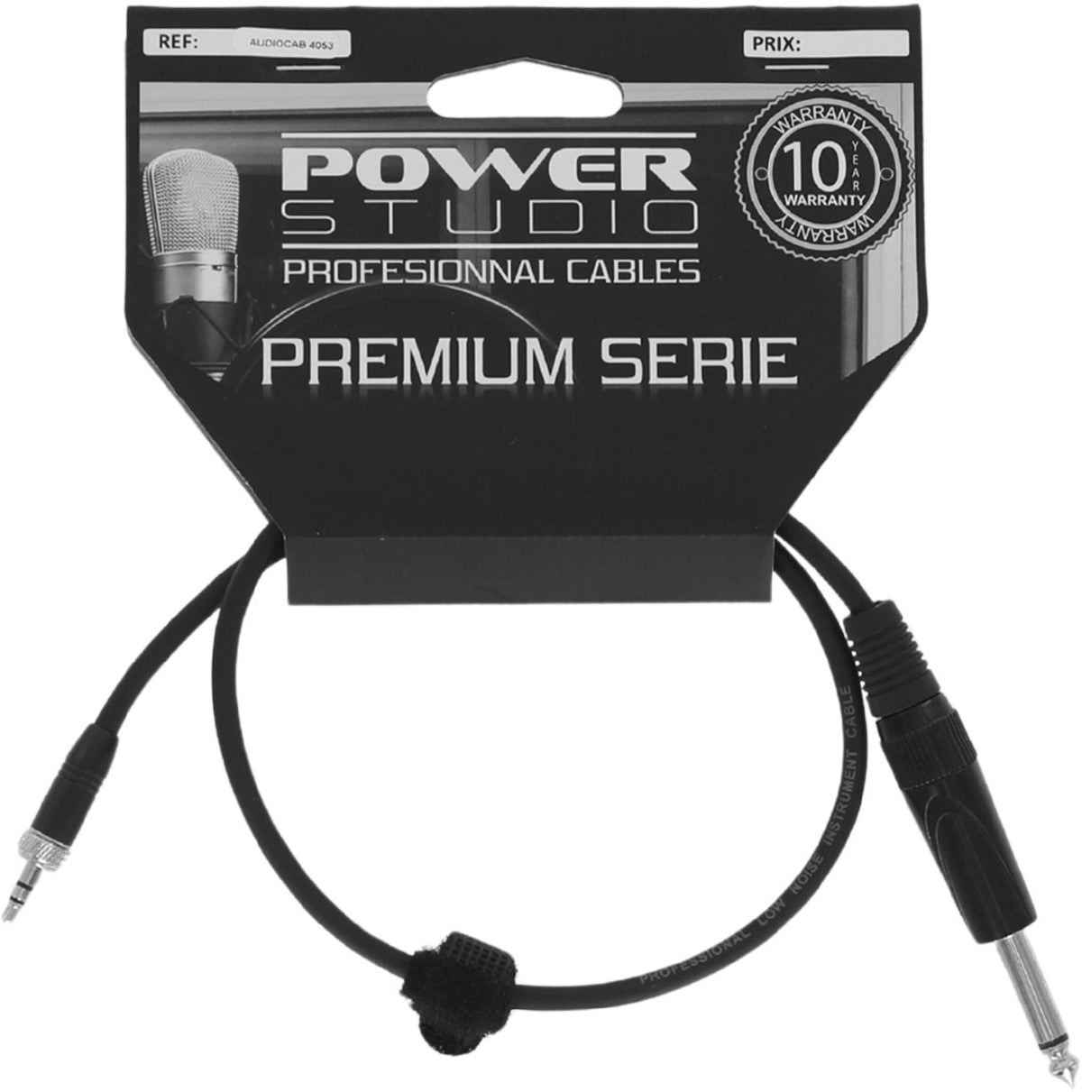 AUDIOCAB 4053 Jack a Mini Jack estéreo 60 cm