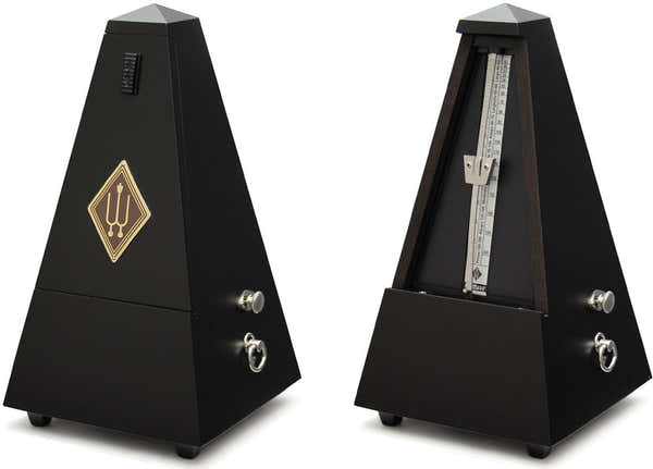 METRONOME PYRAMIDAL BLACK GLOSS 816