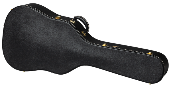 Estuche Dreadnought Lifton Historic Negro/Vara de oro