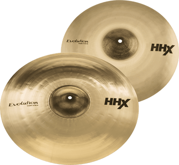 15004XEB Pack HHX armónico Evolution Crash 17" 19" +90 DÍAS DE PRUEBA DRUMEO