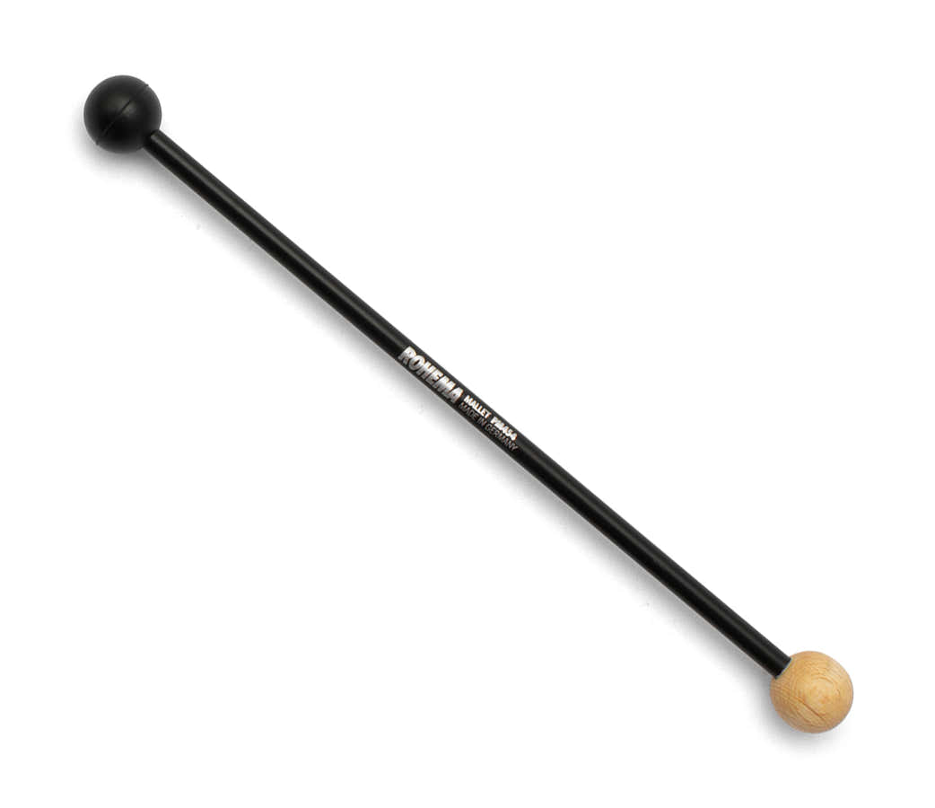 PM454 - PERCUSSION MALLET DOUBLE HARD WOOD + SOFT RUBBER