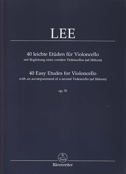 Lee S. - 40 Leichte Etuden Fur Violoncello Op.70