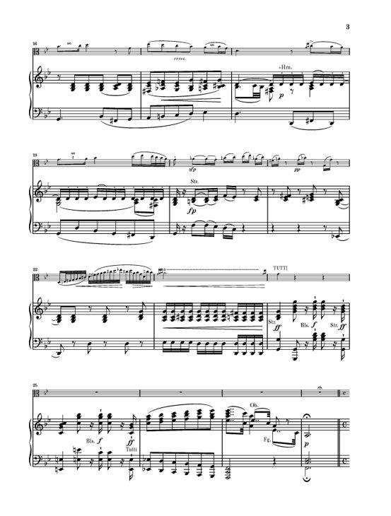 HUMMEL J.N. - POTPOURRI (FANTASIE) OP. 94 FOR VIOLA AND ORCHESTRA