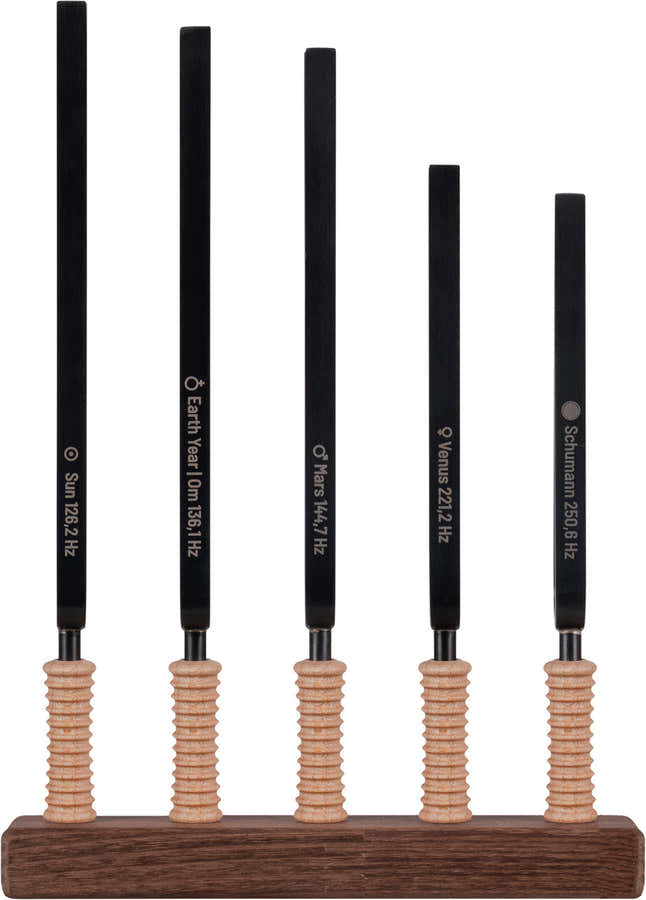 STF-PL5 - Set de 5 diapasones afinados de la escala Planetary Essential