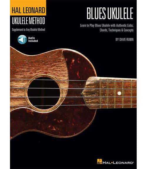 Hal Leonard Ukulele Method Blues Ukulele Licks Chords Techniques + MP3 - Ukulele
