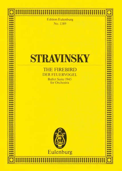 Stravinsky Igor - The Firebird - Orchestra