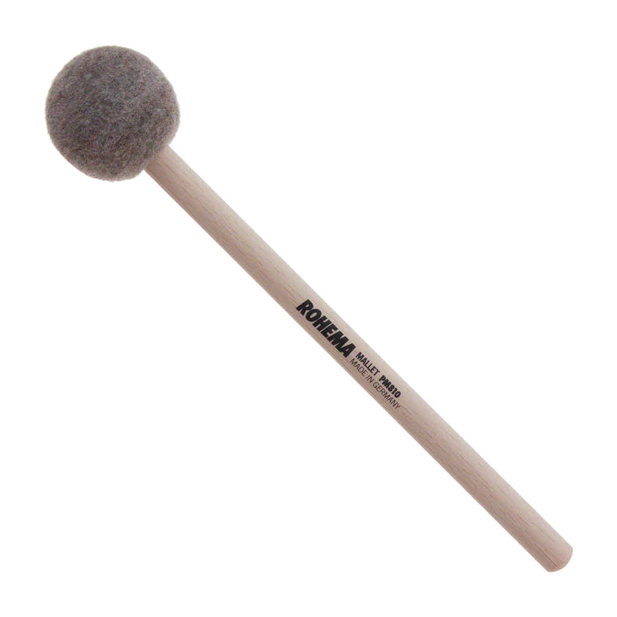 Baqueta de Haya 20CM Cabezal de Fieltro 3.5CM Medio Duro