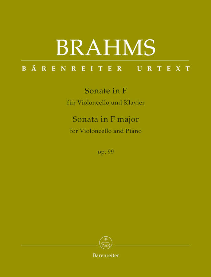 Brahms - Sonata In F Major Op.99 - Violoncelle & Piano