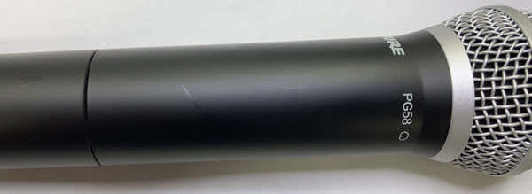 Shure BLX24E-PG58-M17 - Sistema inalámbrico de micrófono de mano - Stock B