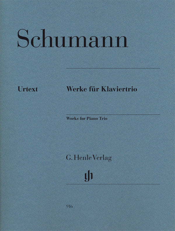Henle Verlag Schumann R. - Piano Trio And Fantasy Pieces Op. 88