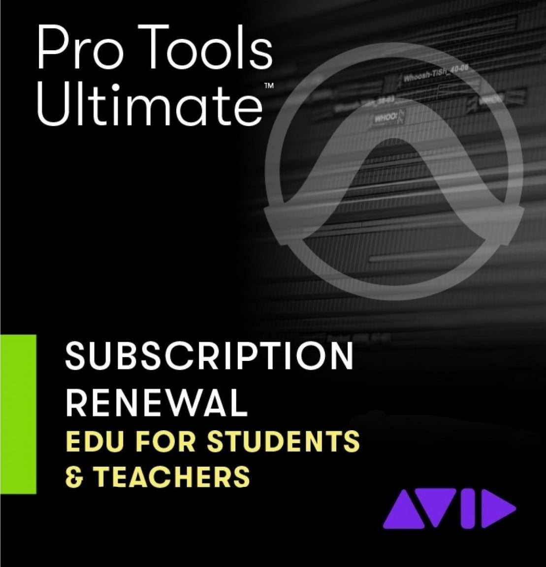 AVID Pro Tools Ultimate Renovación de suscripción educativa