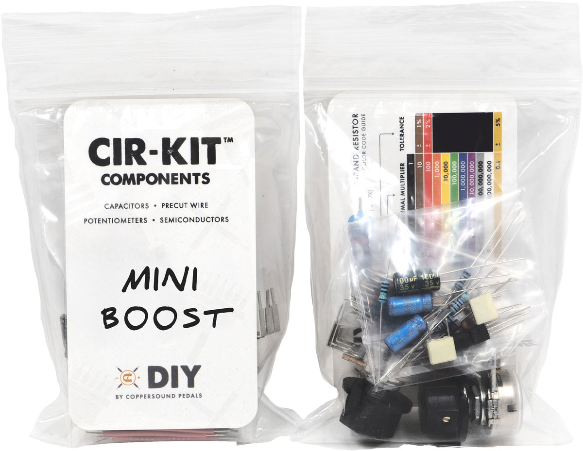 CopperSound Cir-Kit bolsa de componentes Mini Boost