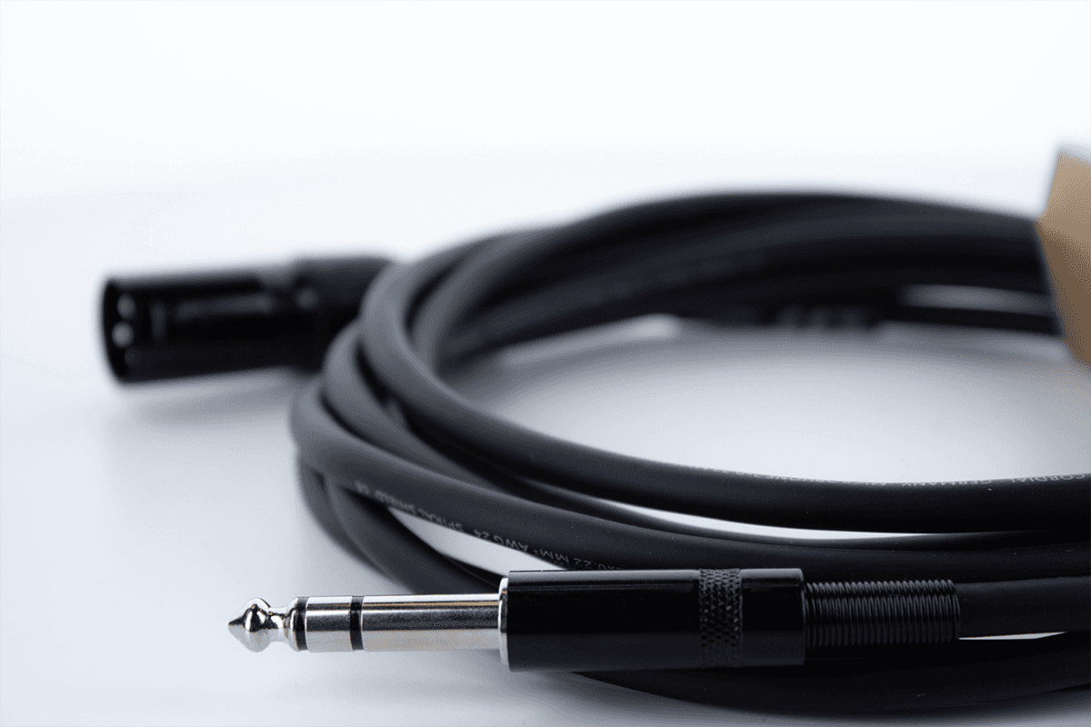 Cable de Audio XLR Macho / Jack Estéreo - 1,5 M