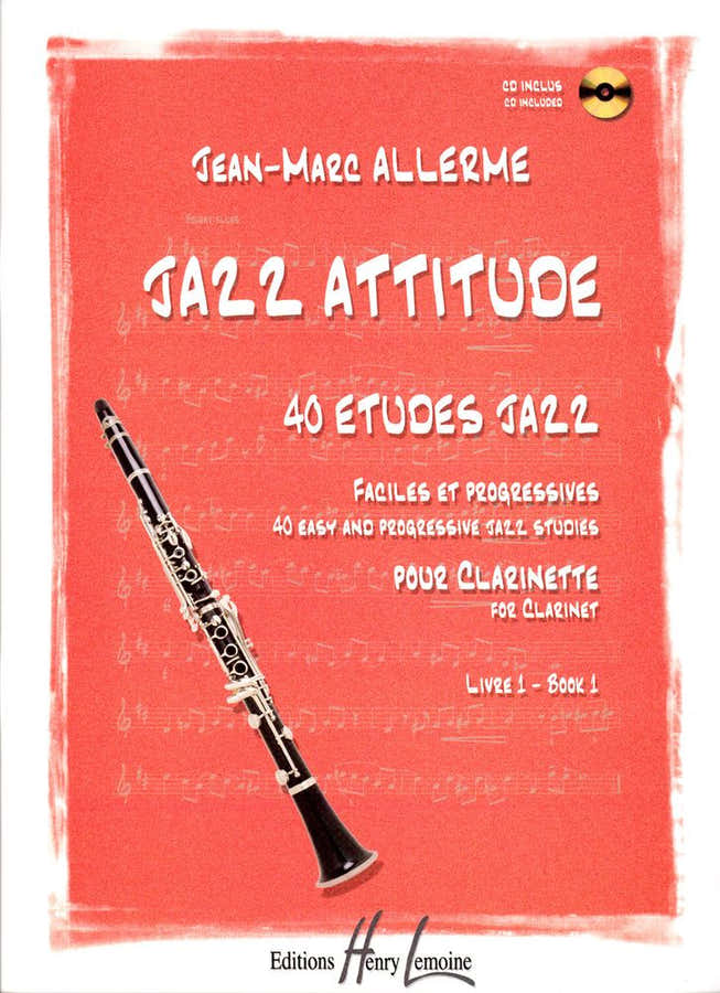 Allerme JEAN-marc - Jazz Attitude Vol.1 + CD - Clarinette