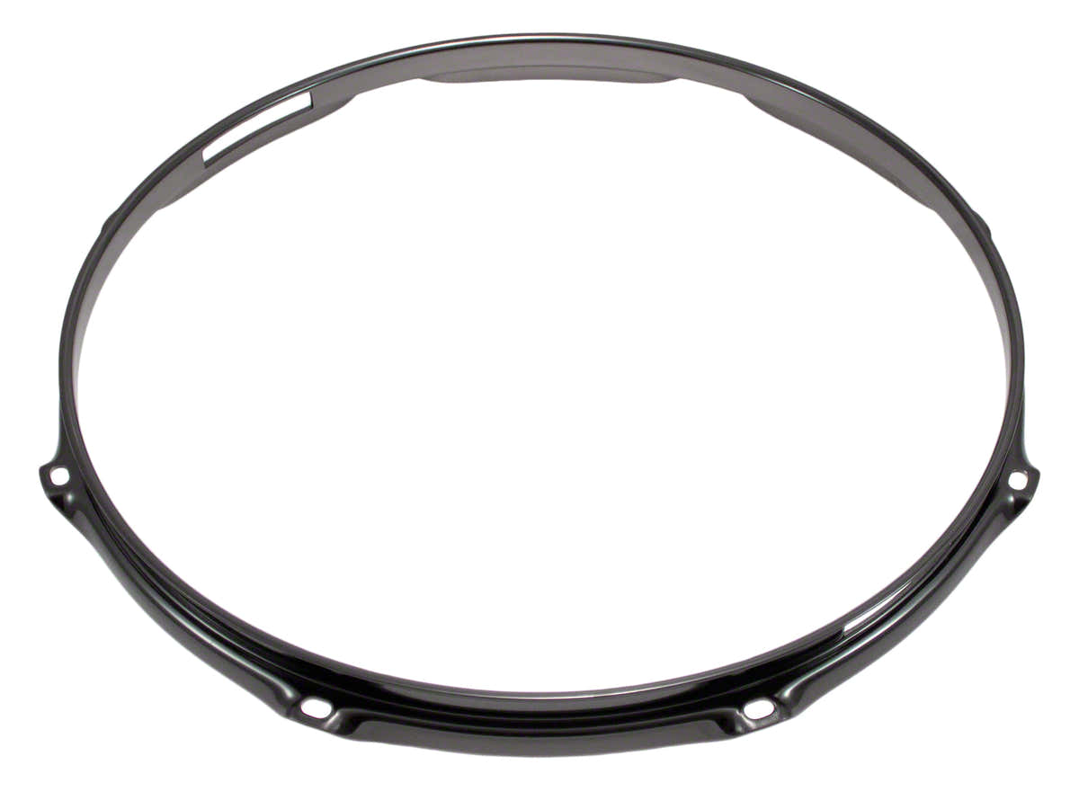 H23-13-8SBK - ARO 13" 8 DIVISIONES BORDONERO NEGRO SUPER TRIPLA BRIDA 2.3MM