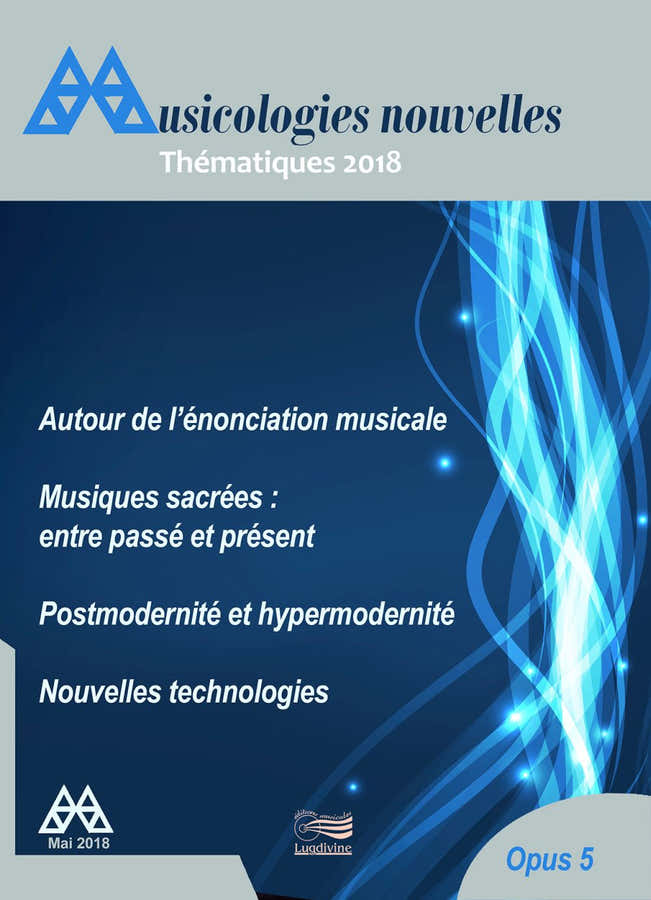 Revista - Musicologies Nouvelles - Temáticas 2018