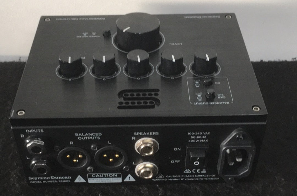 PowerStage 100 Estéreo Negro - Stock B