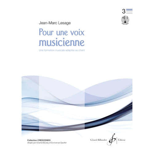 Pour Une Voix Musicienne Vol.3 - Lesage