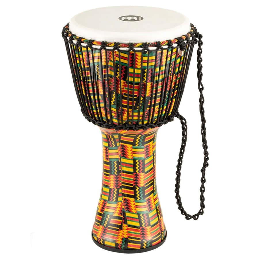 PERCUSSION 12" ROPE TUNED TRAVEL SERIES DJEMBE SYNTHETIC HEAD (PATENTED) SIMBRA