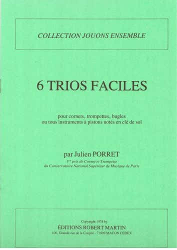 Porret J. - Six Trios Faciles
