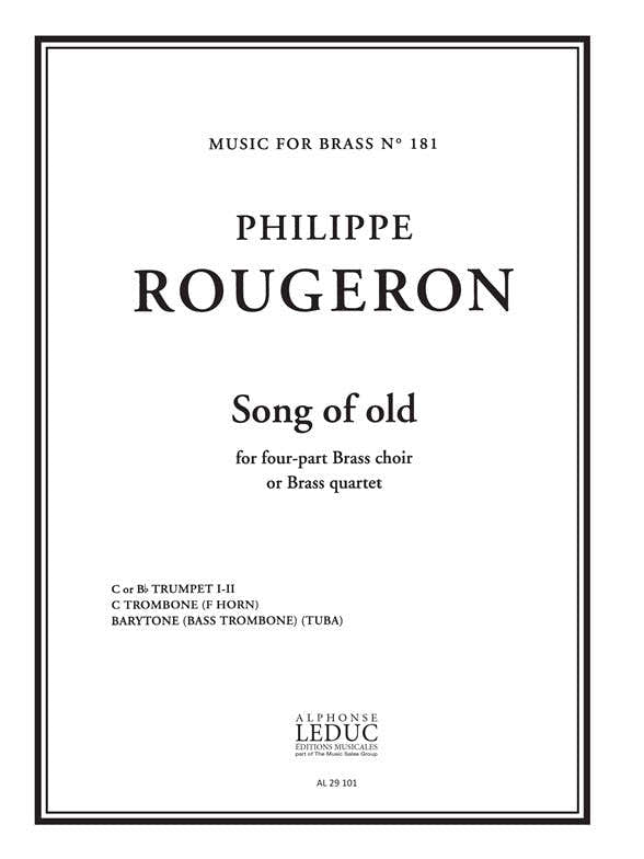 Rougeron Philippe - Song Of Old