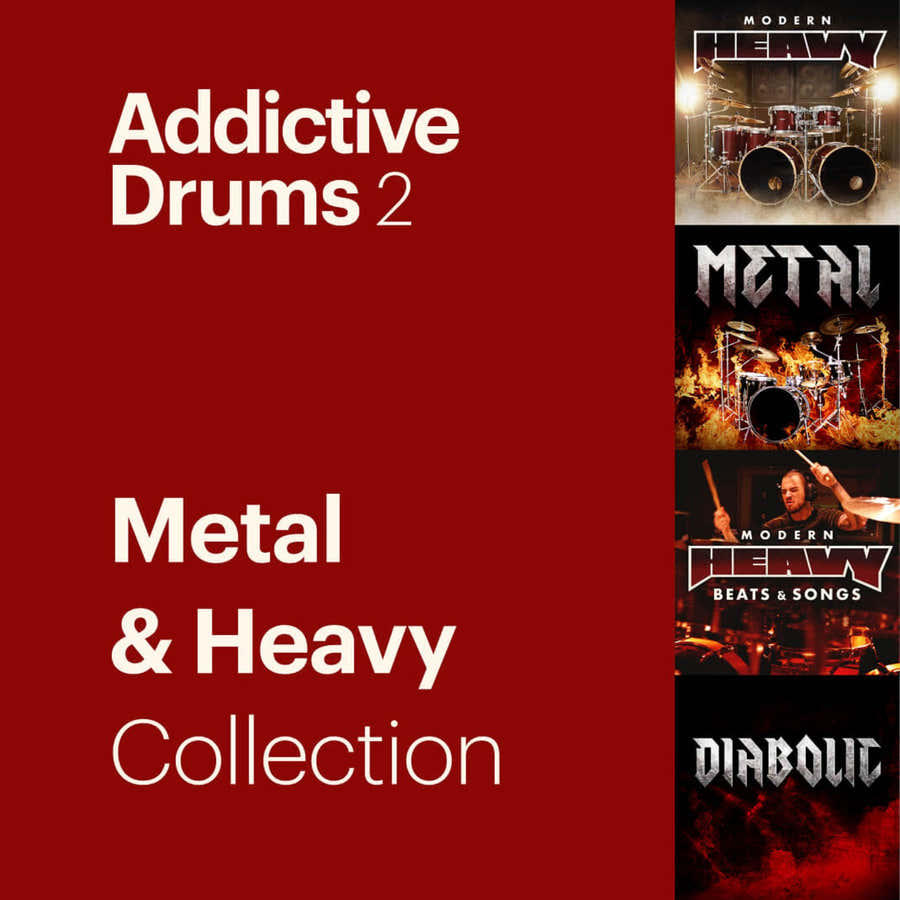 Addictive Drums 2 Colección Metal y Heavy