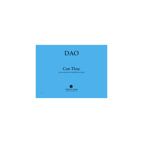 Dao - Can Thuc - Soprano et Ensemble De Cordes