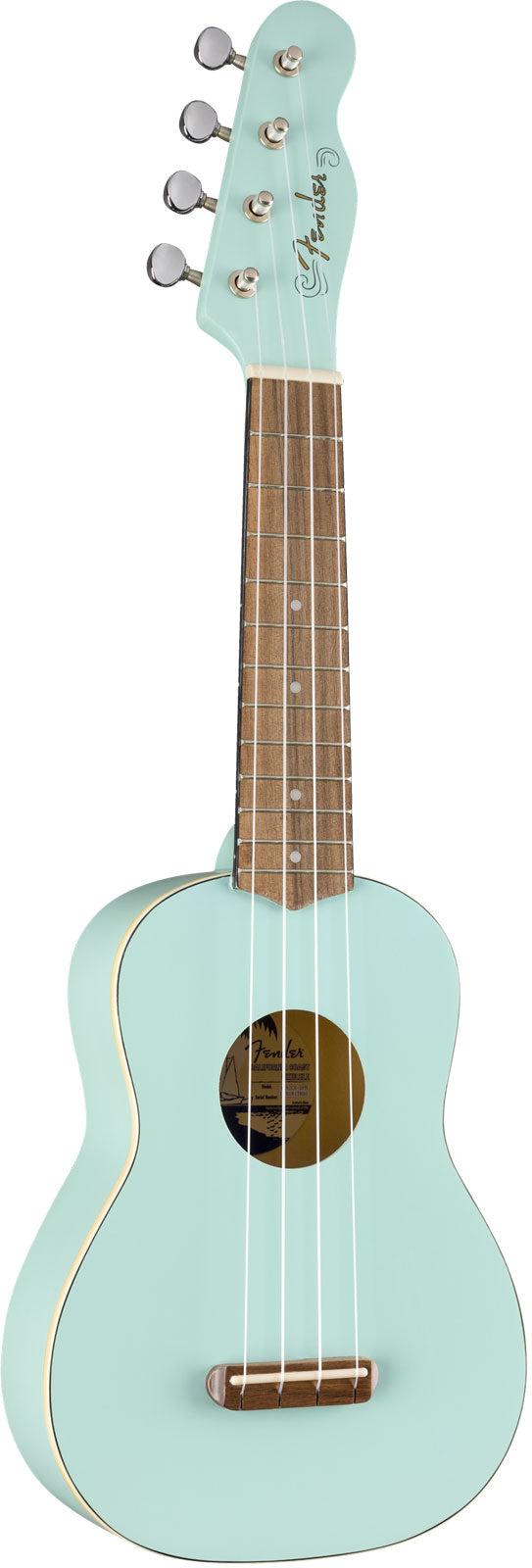 Ukelele soprano Venice WN azul Daphne