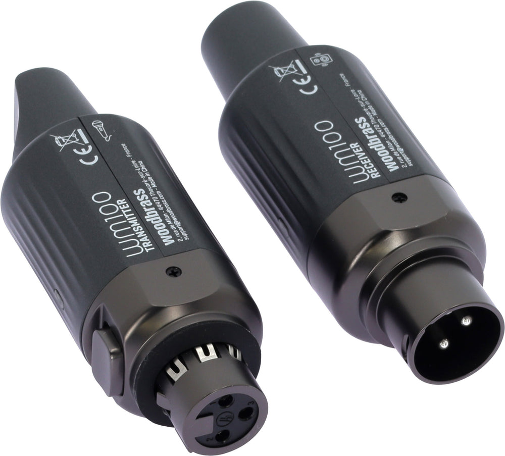 WM100 Sistema Inalámbrico UHF Plug-in Para Micrófono Dinámico