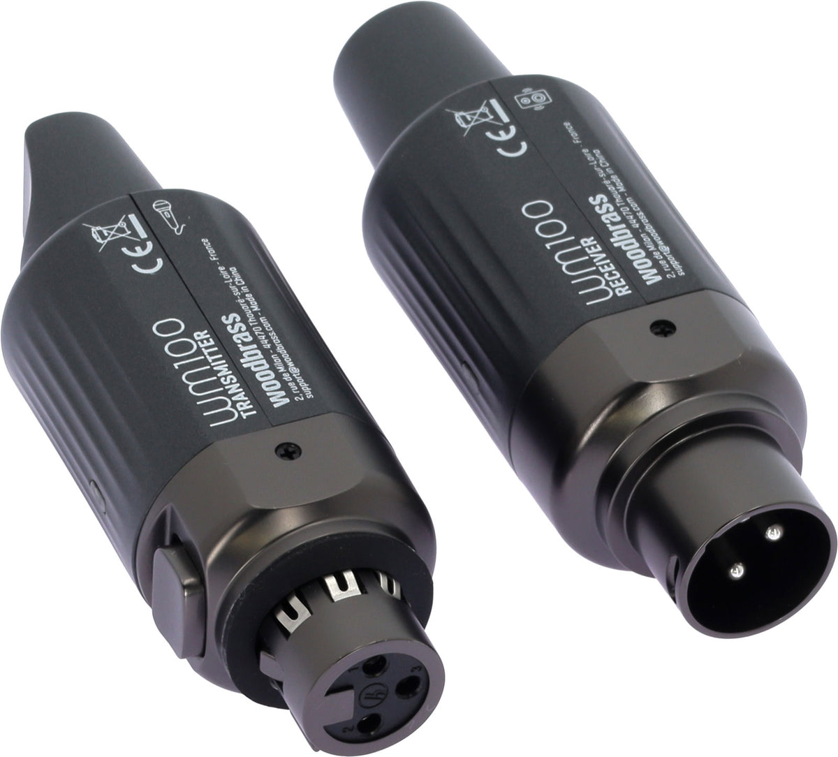 WM100 Sistema Inalámbrico UHF Plug-in Para Micrófono Dinámico