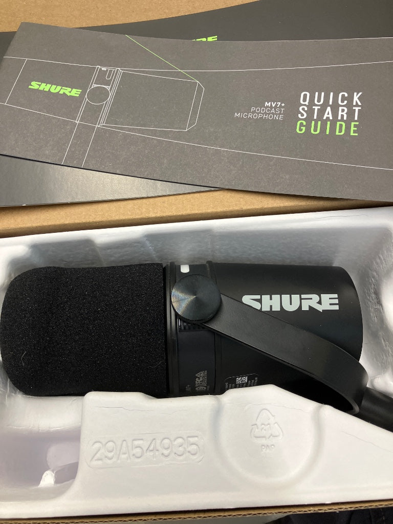 MV7+ Black - B Stock