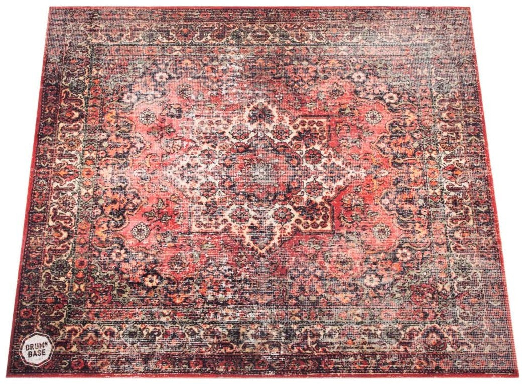 Suspensià³n Libre y Reduccià³n del Ruido de Impacto de 27dB - Alfombra de Baterà­a 1.50 x 1.30m - Persian Worn Red