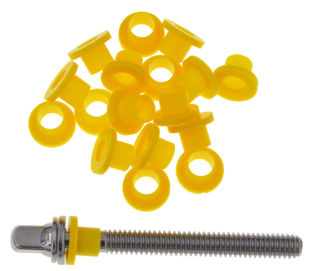TRW20Y NYLON TENSION ROD WASHERS YELLOW X20