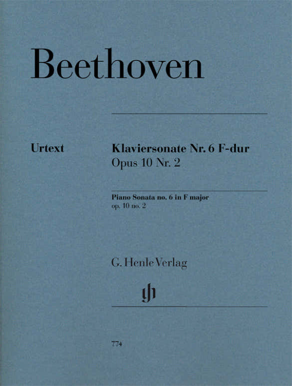 Beethoven L.V. - Piano Sonata No.6 F Major Op.10 No.2