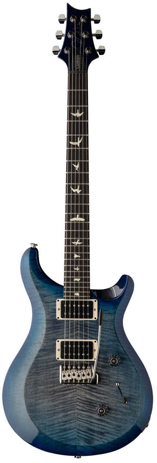 Custom 24 S2 Gris desvanecido negro azul Burst