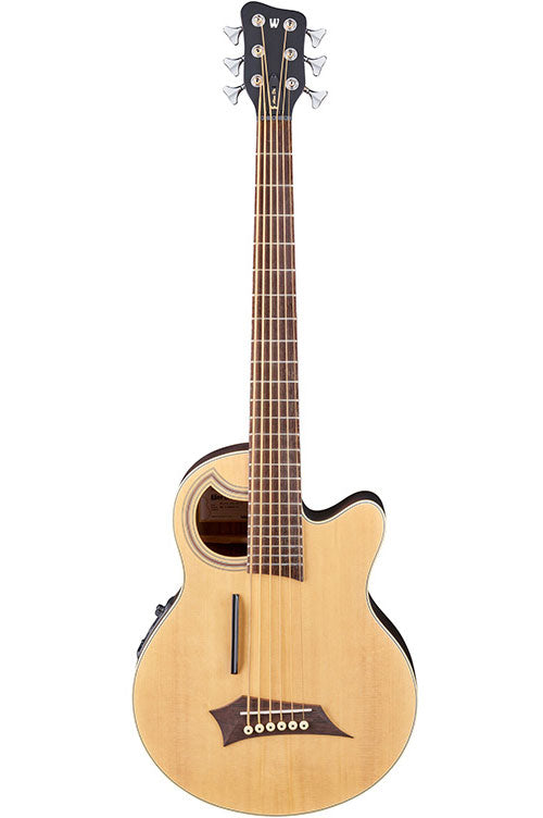 Warwick Bass Alien Deluxe 6 Natural satinado