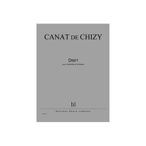 Canatchizy - Drift - Concerto Pour Clarinette et Orchestre