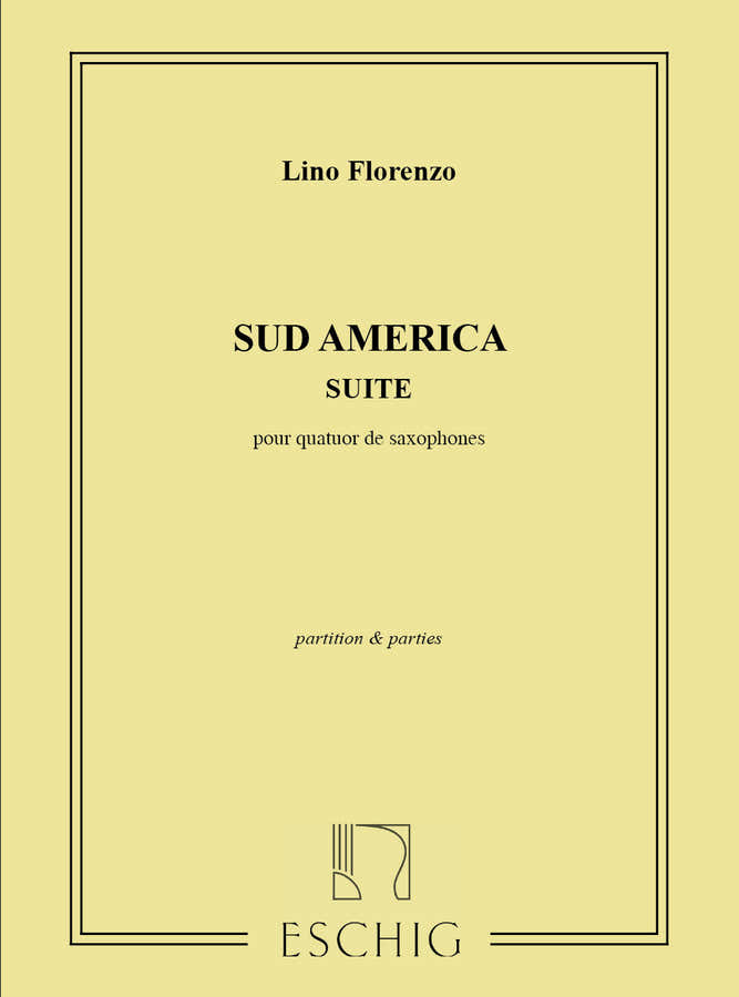 FLORENZO - SUD AMERICA - 4 SAXOPHONES