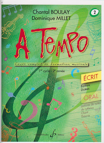 A Tempo : Écrit Vol.2 - Boulay, Millet