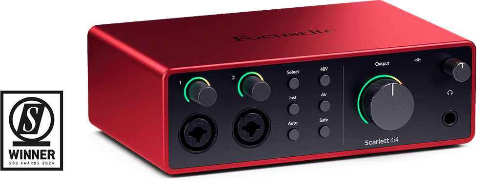 Focusrite Scarlett 4i4 4.ª generación