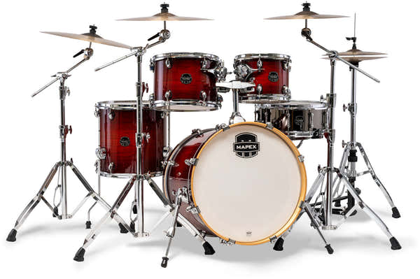 Mapex armory fusion 5 Cascos ónix rojo