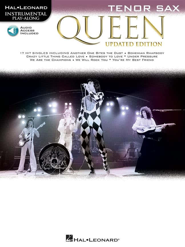 Queen - Saxofón tenor PLAY-along + Audio Online
