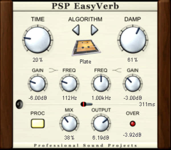 PSP Audioware Easyverb