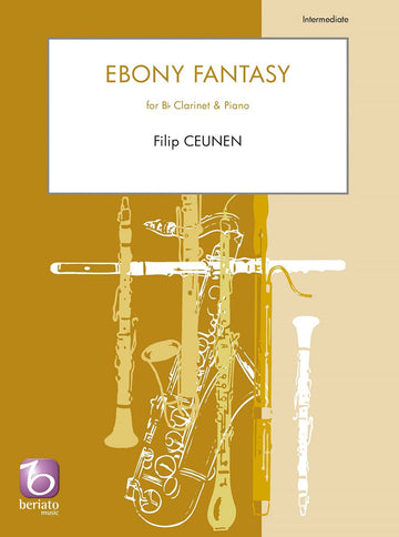 CEUNEN - EBONY FANTASY - CLARINET SIB AND PIANO