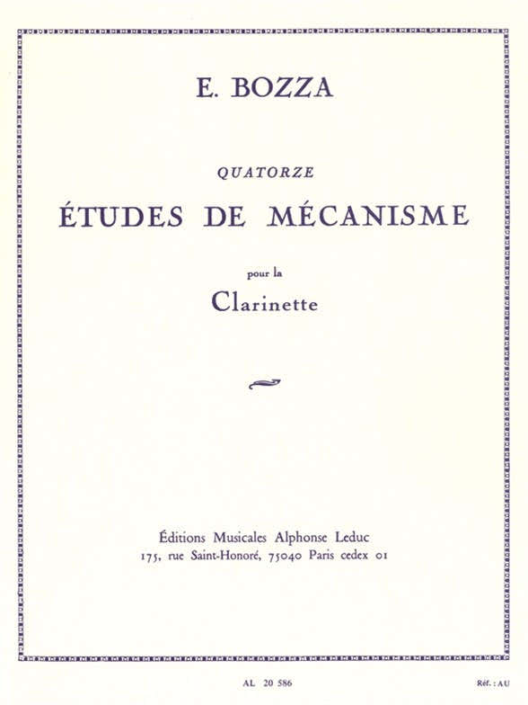 14 Etudes De Mécanisme