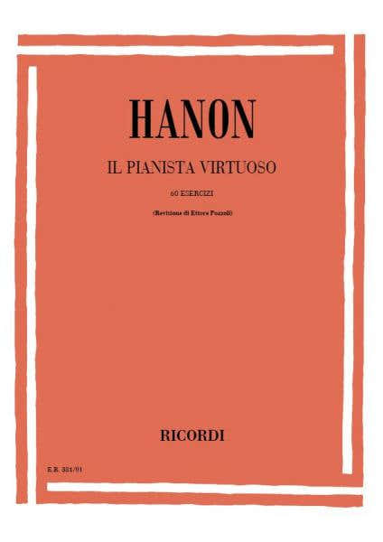 HANON C.L. - PIANISTA VIRTUOSO 60 ESERCIZI - PIANO