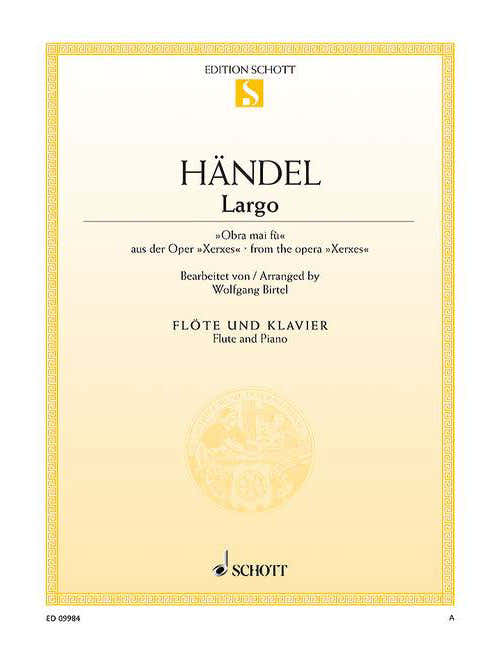Händel - Largo - Flauta y Piano
