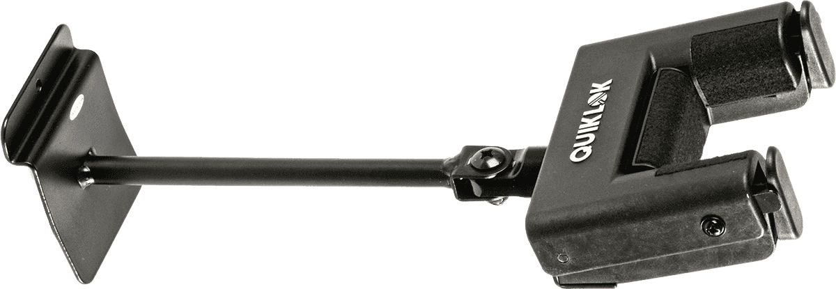 SW702L LONG GUITAR STAND WITH SELF-LOCKING SYSTEM FOR BLACK SLATWALL
