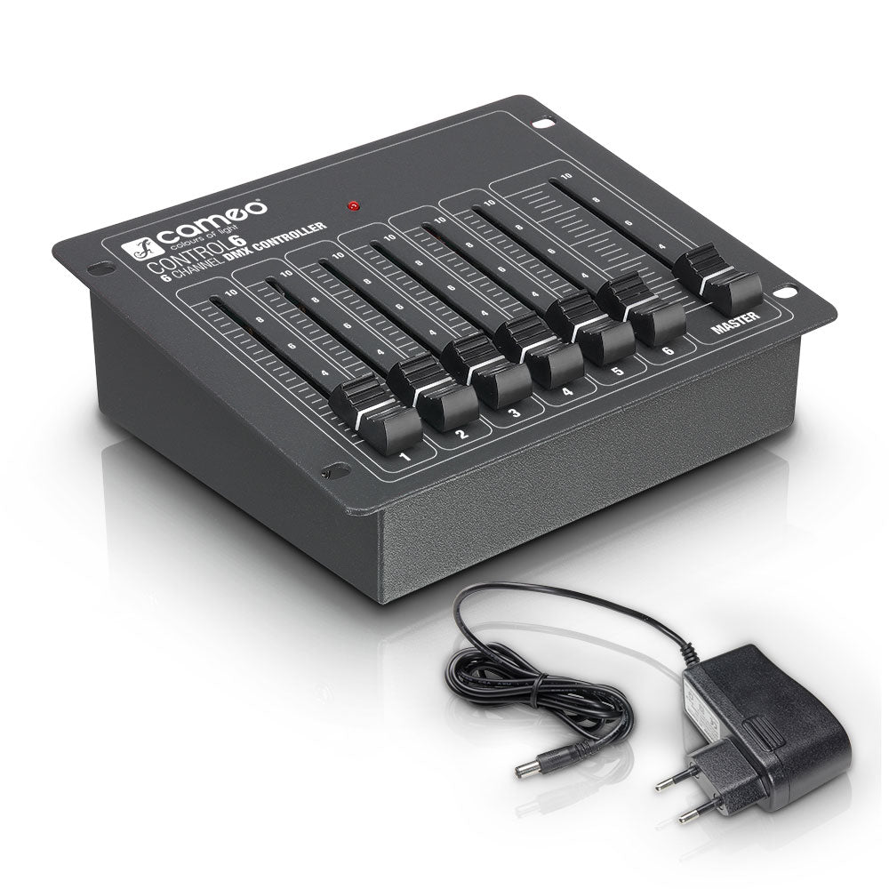 Cameo CONTROL CONTROLADOR DMX 6 - 6 CANALES
