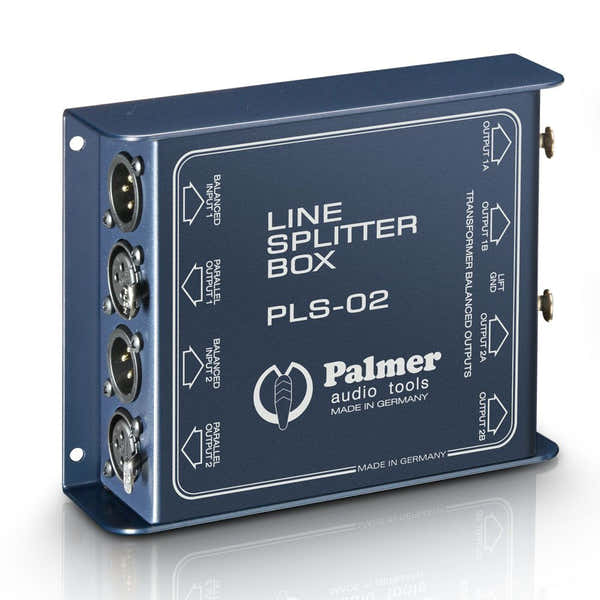 Palmer PLS02 PRO - DIVISOR DE LNEA DE 2 CANALES